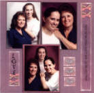Mother-Daughter-Scrapbook Layout