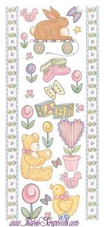Daisy D-Baby Girl Stickers