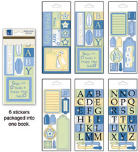 Adornit-Baby Boy Sticker Book