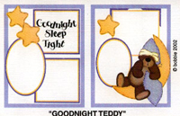 Heartstrings-Goodnight Teddy-cutouts