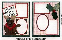 Heartstrings-Holly The Reindeer cutouts