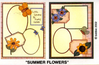 Heartstrings-Summer Flowers cutouts