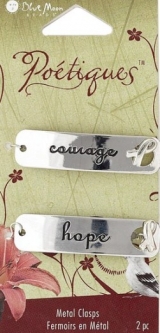 Hope-Courage Metal Toggles