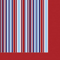 OnTheDot Stars & Stripes Forever streaming 12x12 paper