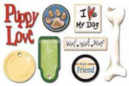 Dog Goodies Foam Stickers
