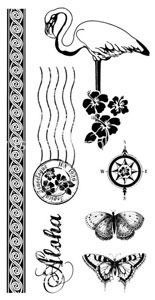 g45 Tropical Travel Cling Stamp 2