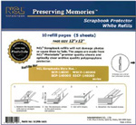NCL Refill-12x12-10 pgs 12x12