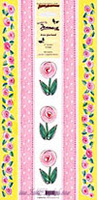Paper Adventures-Rosa Garland Borders