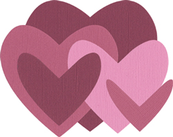 QuicKutz-Nesting Hearts Cookie Cutters