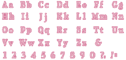 QuicKutz-Alpha-Roxy UC Alphabet-KUR-06-S